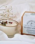 Vela soja tarro cristal (mini) vetiver, pachouli y lemongras