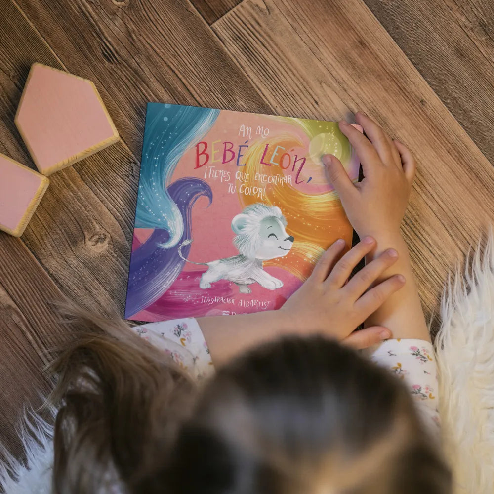 Bebé León, ¡Tienes que encontrar tu color! de An Mo Durii Editorial