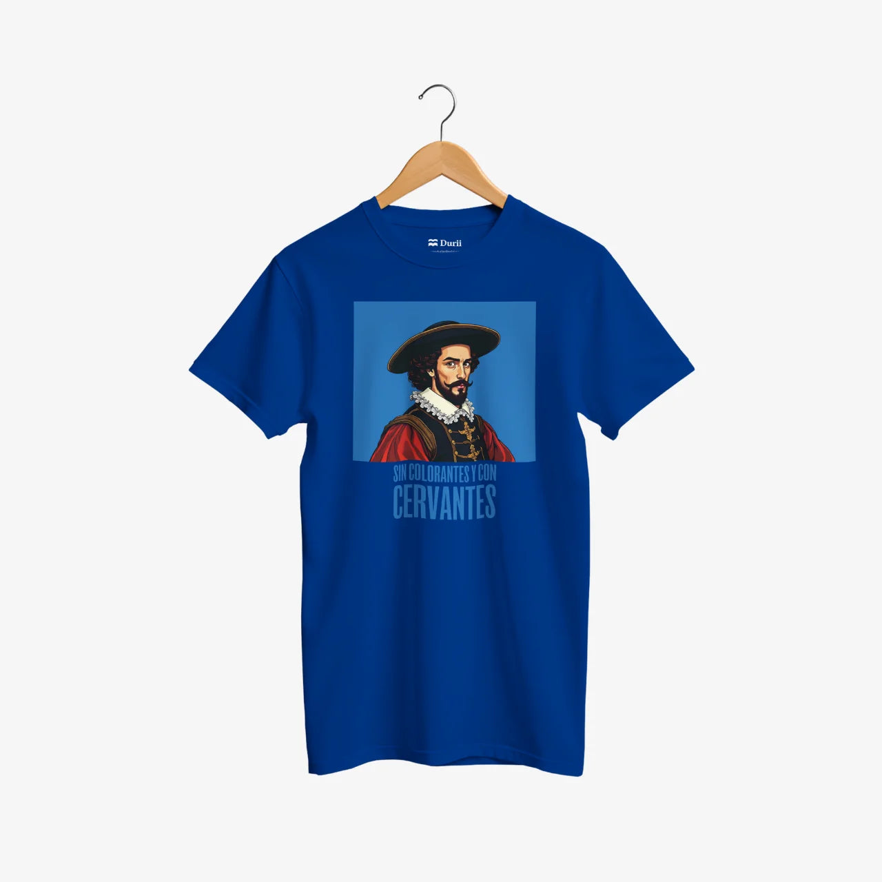 Camiseta «Sin colorantes y con Cervantes» | Durii Editorial